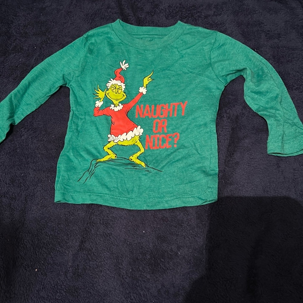 Grinch long sleeve 12 m